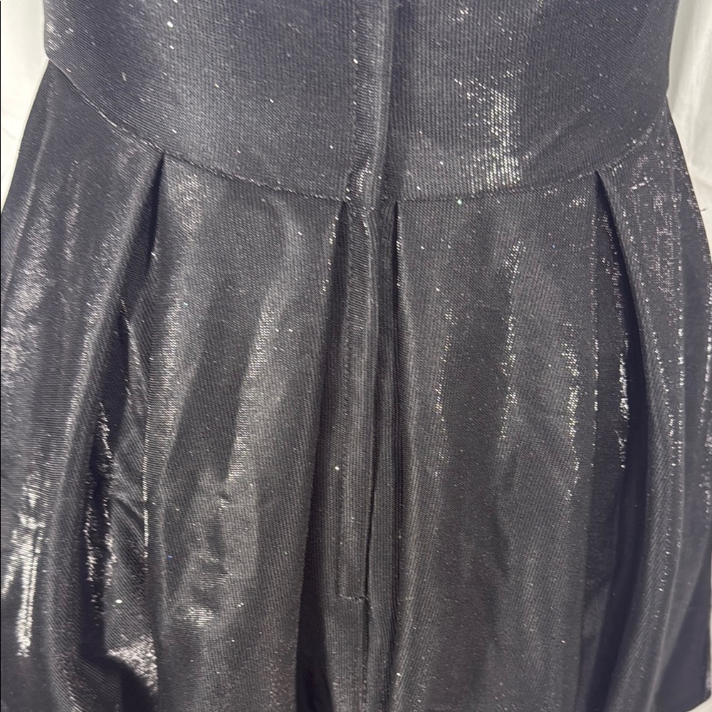 Betsy & Adam Black Fit & Flare Mini Dress Sz 6 NWT - Picture 8 of 11